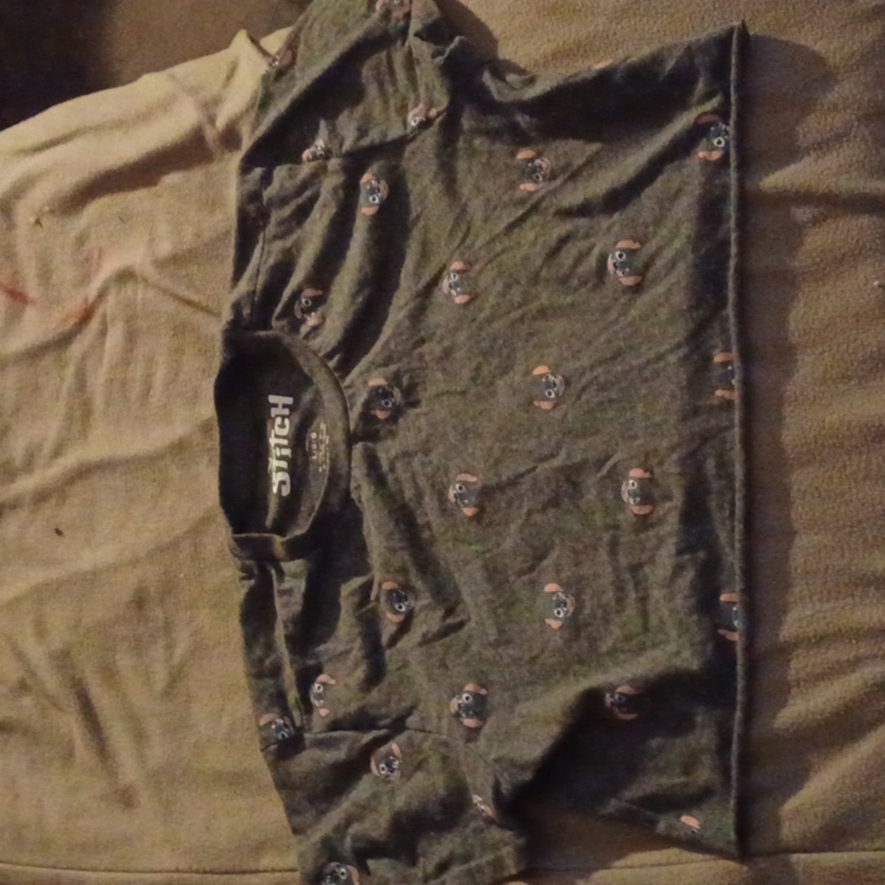 Stitch cropped top, grey